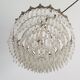 Old chandelier with stamps