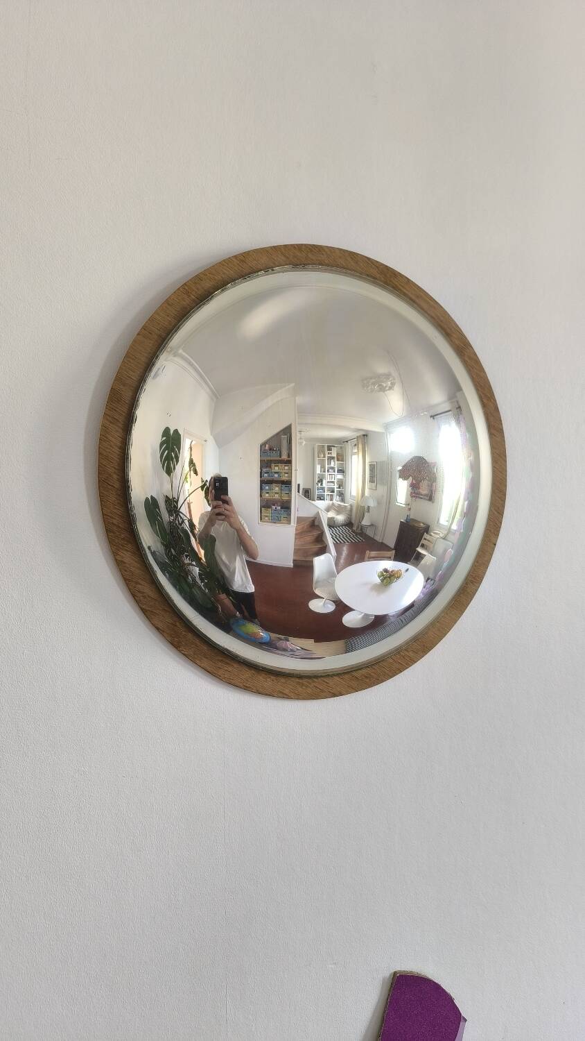 Convex mirror from the 70s