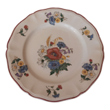 Digoin Sarreguemines plate