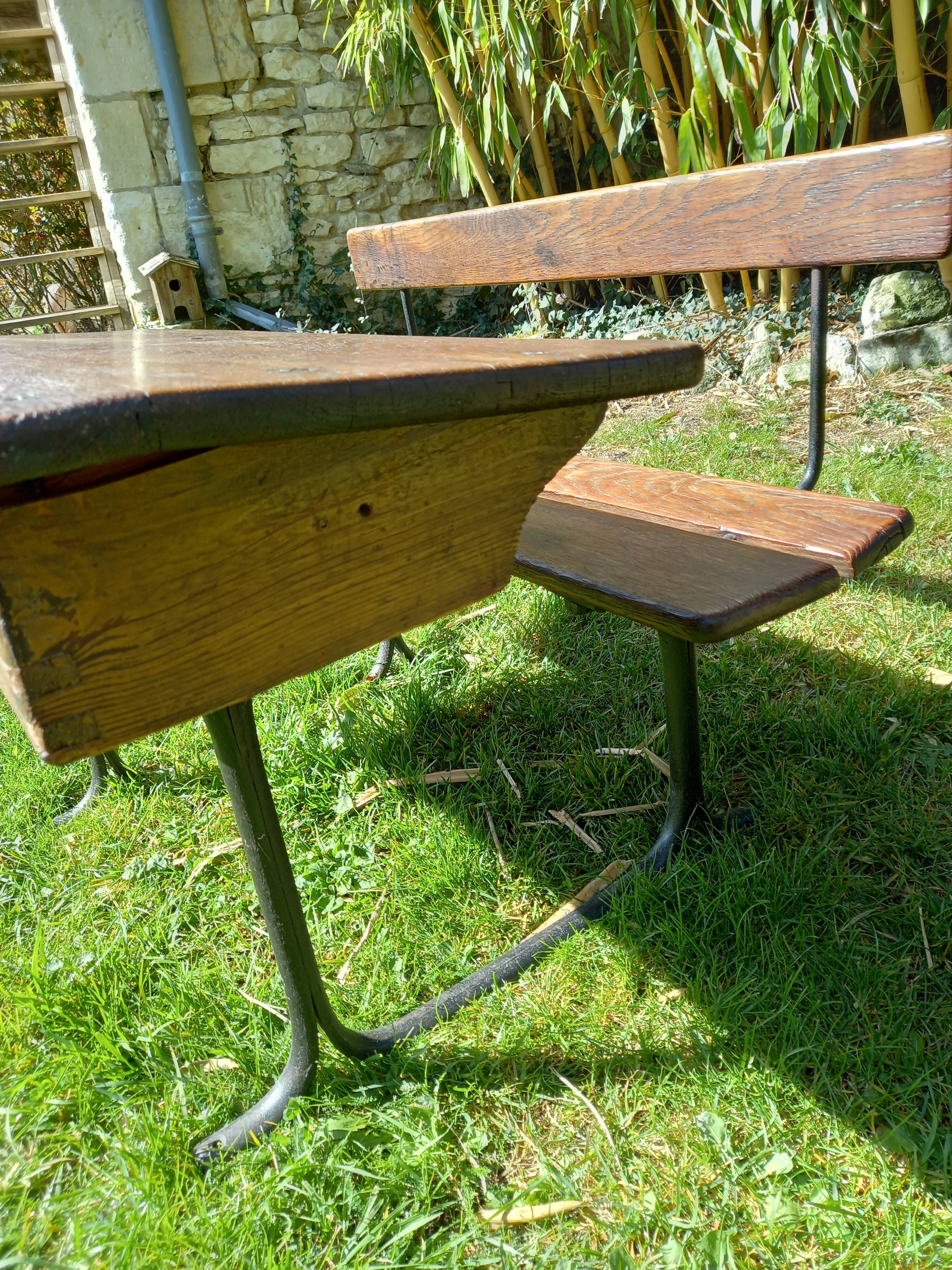 School desk desk early XX th