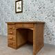 Oak half-minister's desk (renovated)