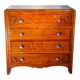 1950s Art Deco chest of drawers, oak