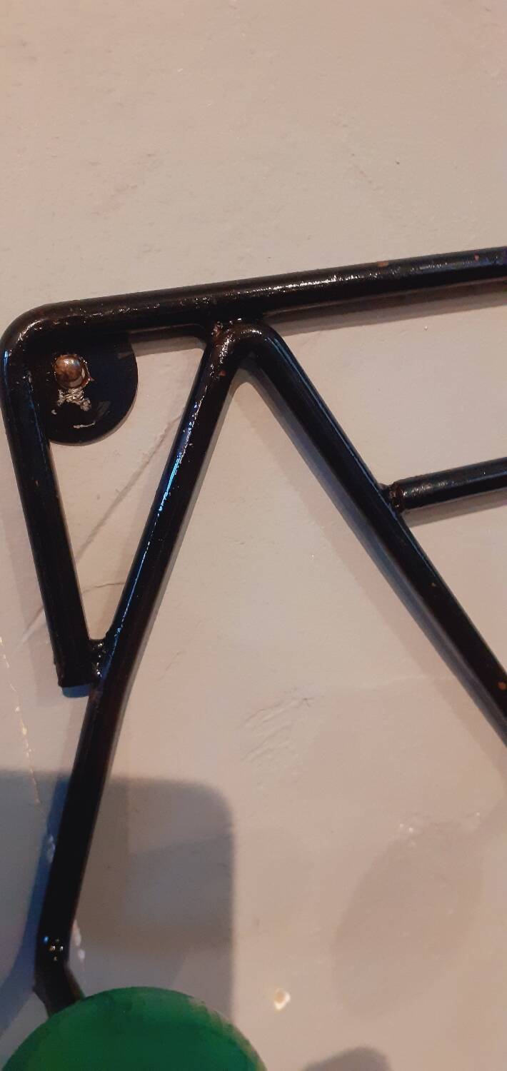 Porte manteau mural vintage année 60