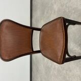 Set of 3 dining chairs by Gustav Siegel for J&J Kohn