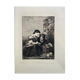 B.Esteban Murillo, "Les Marchands De Fruits", engraving by Albert Artigue, XIX