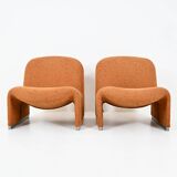 Pair of Alky Armchairs by Giancarlo Piretti for Anonima Castelli, 1970s
