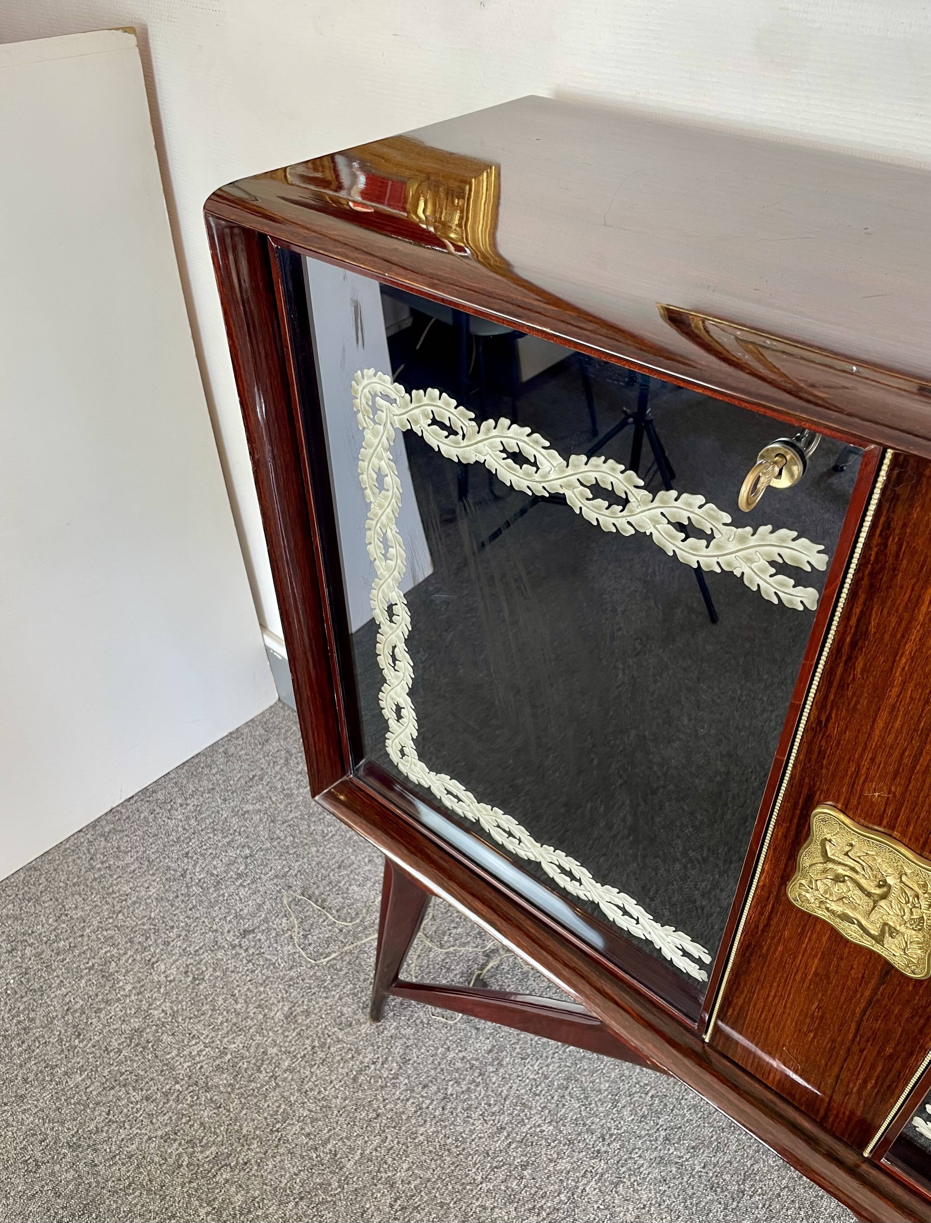 Mid-Century Bar Cabinet, 1940’s~50’s