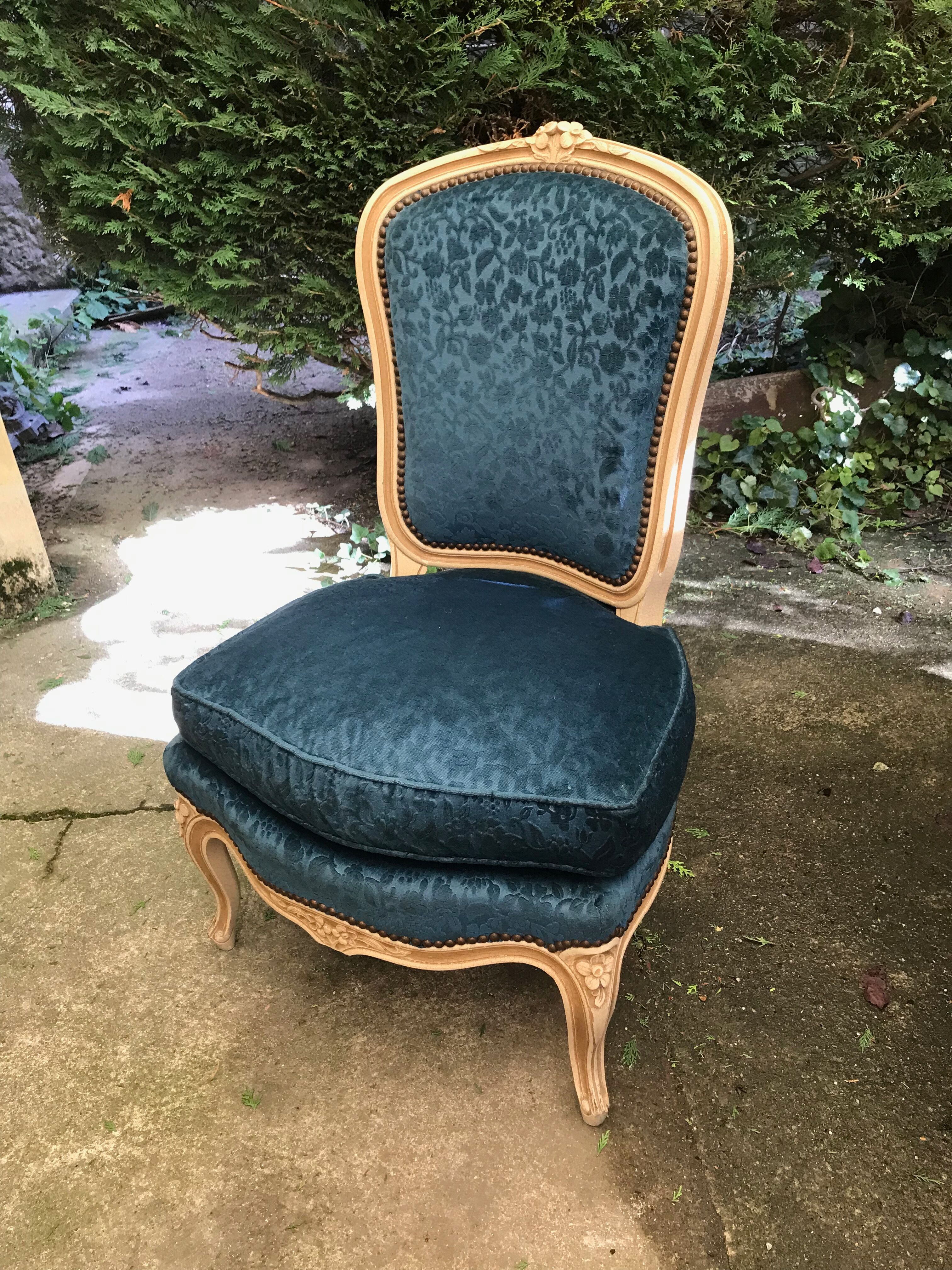 Chauffeuse Louis XV