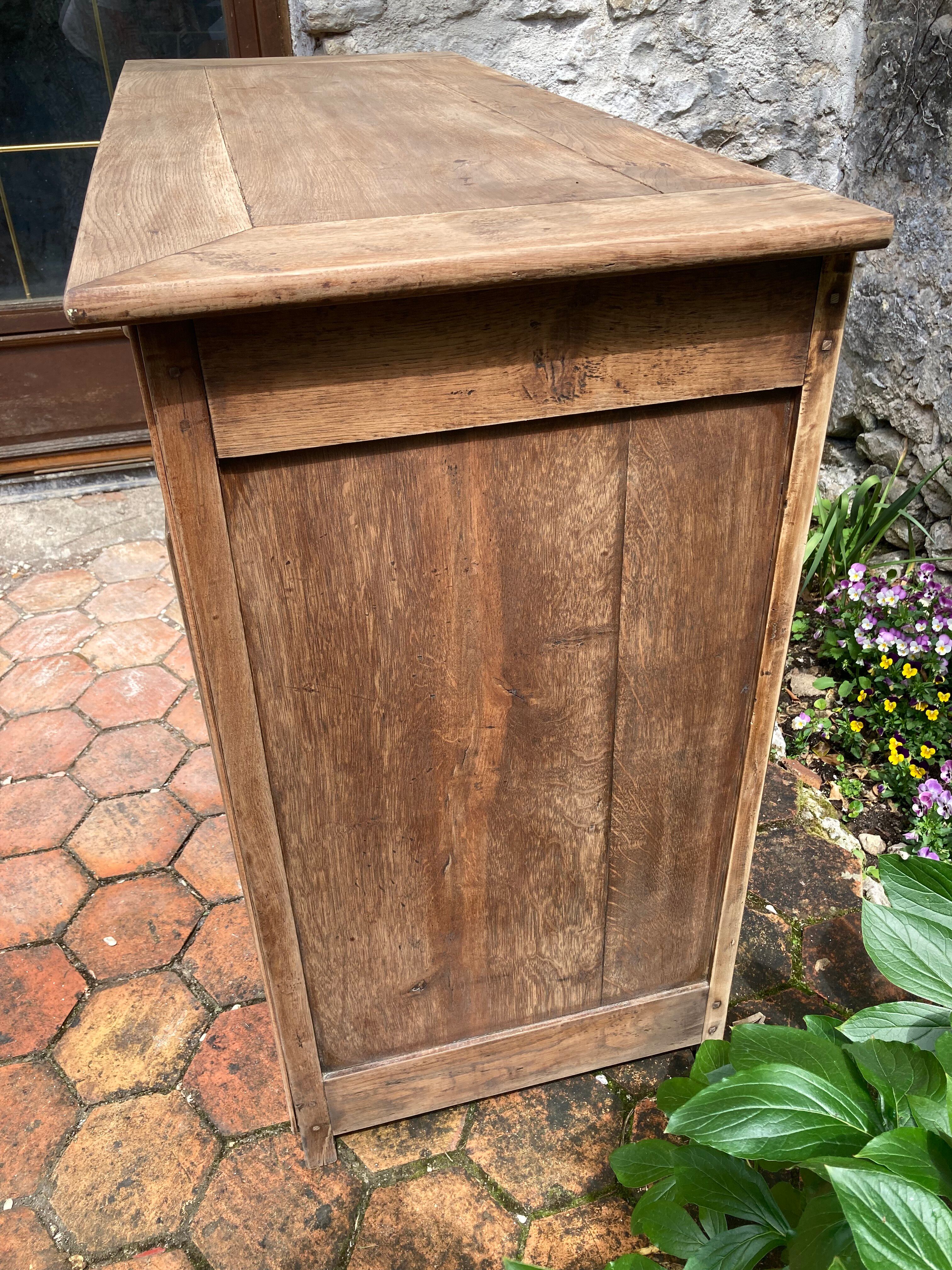 Antique solid wood sideboard