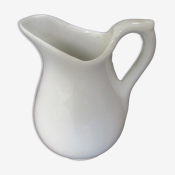 White porcelain cream pot