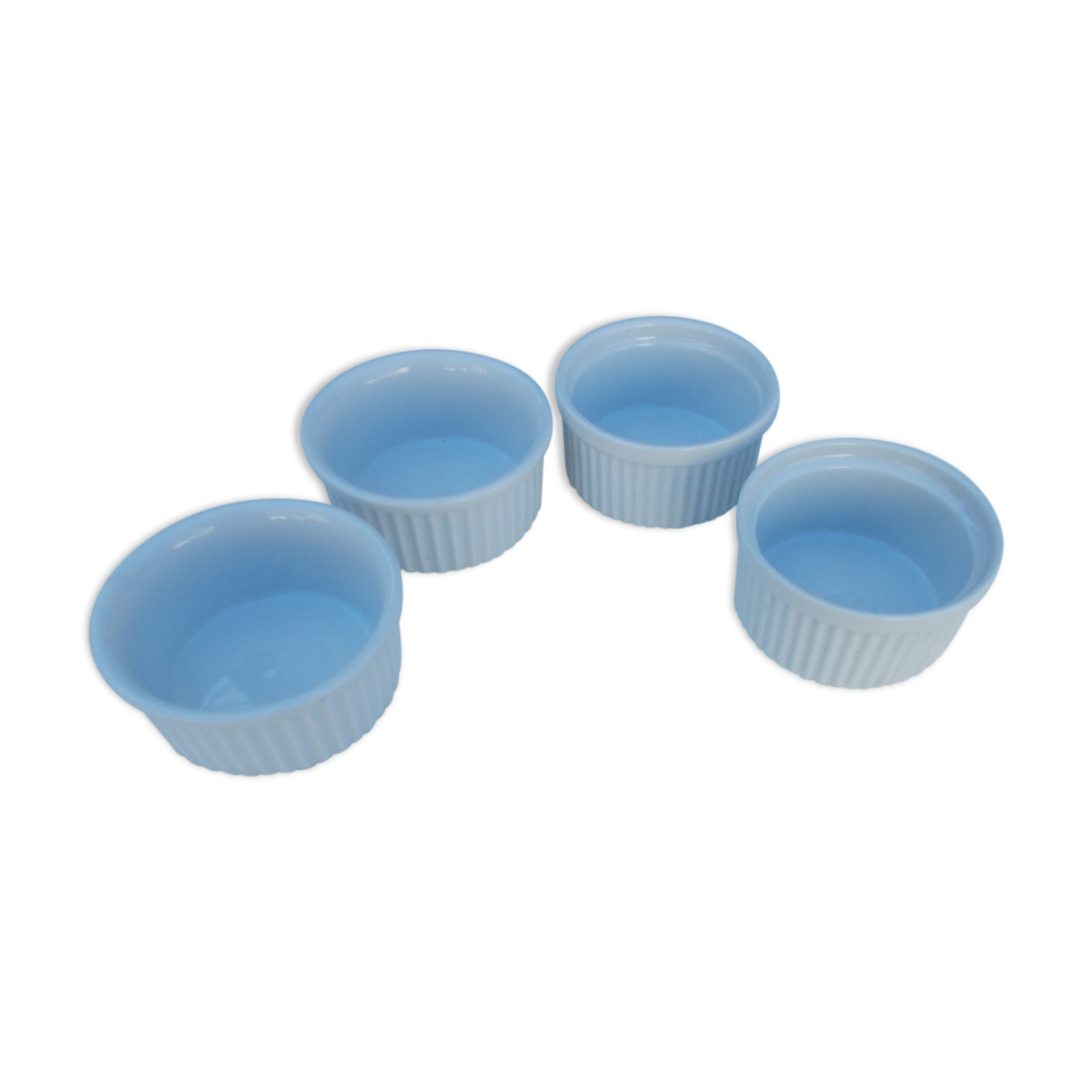 4 ramekins soufflé moulds