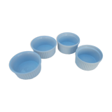 4 ramekins blow molded