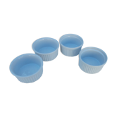 4 ramekins soufflé moulds