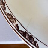3 flat plates from Sarreguemines, Argonne model