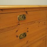 Pine chest of drawers, Danish design, 00s, production: Denmark