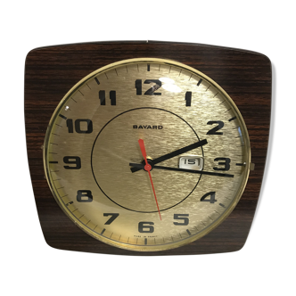 Clock Bayard 70s formica