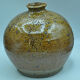 Vase ball onion in pyrity sandstone signed