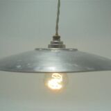 Vintage aluminum pendant lamp
