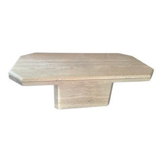 Travertine coffee table from the 70s