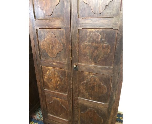 Paire d'armoires liturgique ancienne