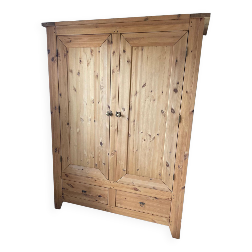 Armoire penderie et étagère en bois Selency
