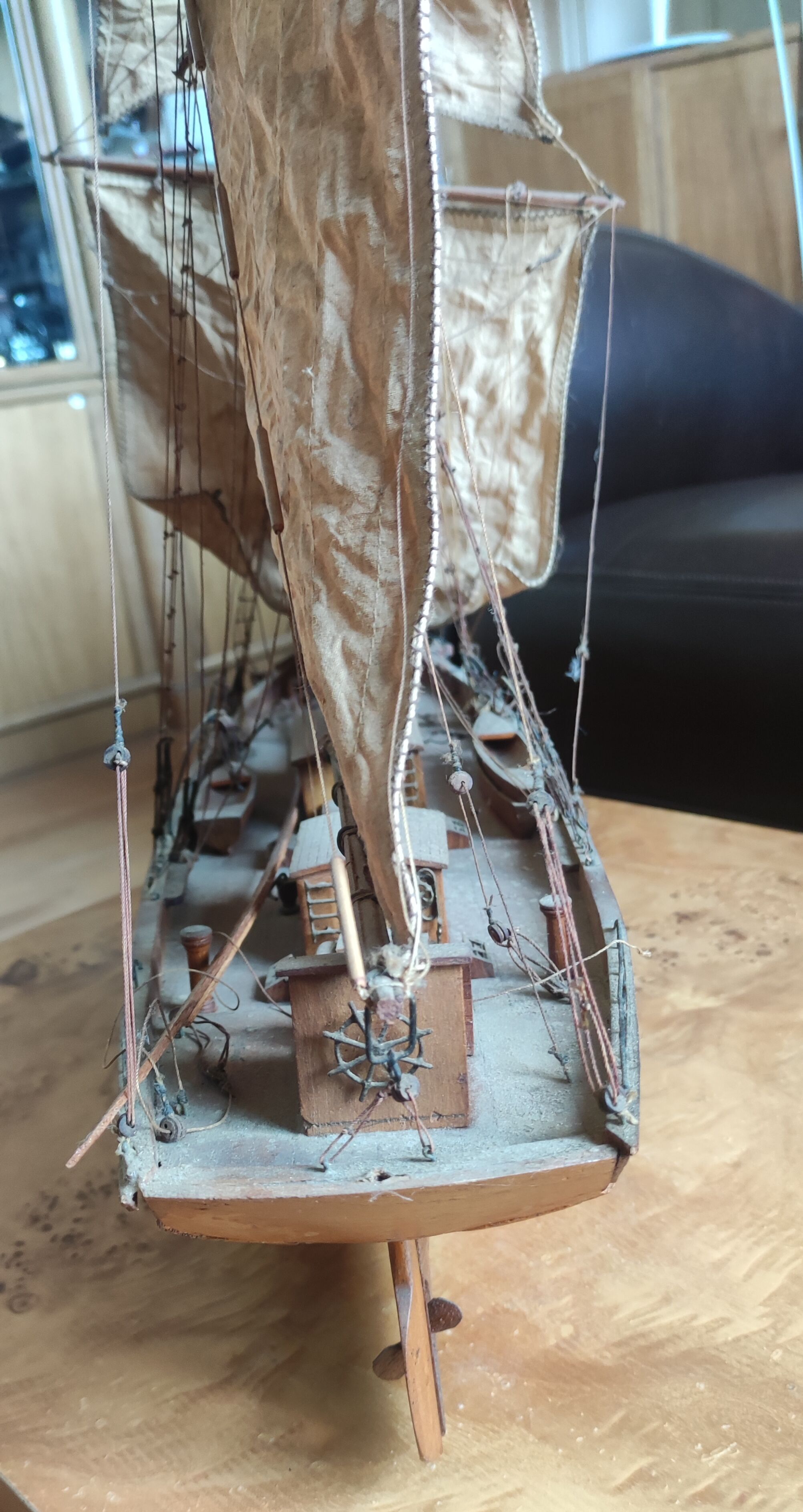 Old model boat