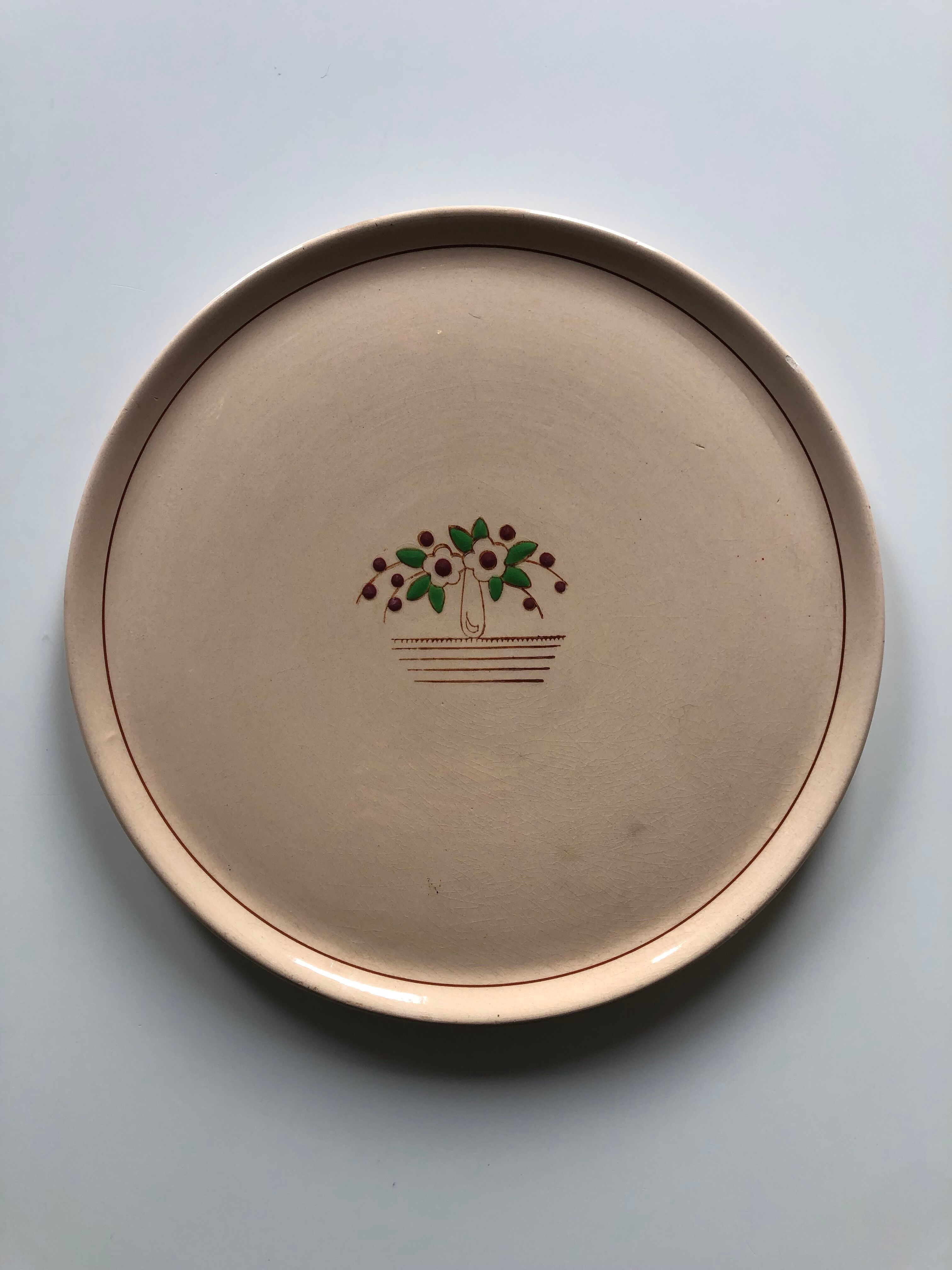 Dish enamels of longwy