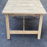 Renovated Scandinavian dining table in oak 145-200cm