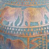 Carved calabash