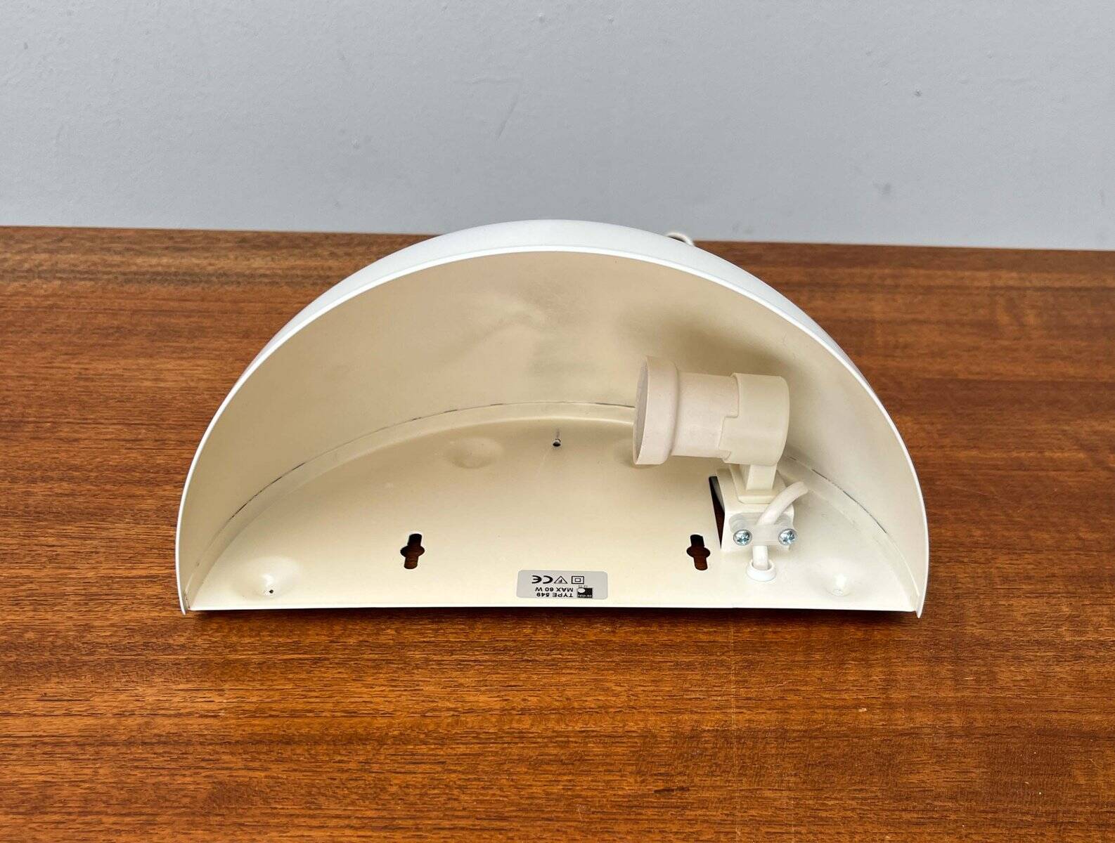 Lampe Murale Vintage Minimaliste Danoise Type 549 de Horn