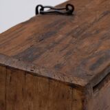 Antique Hand Carved Nuristani Storage Chest