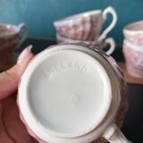 Set of cups, small plates and trim'
