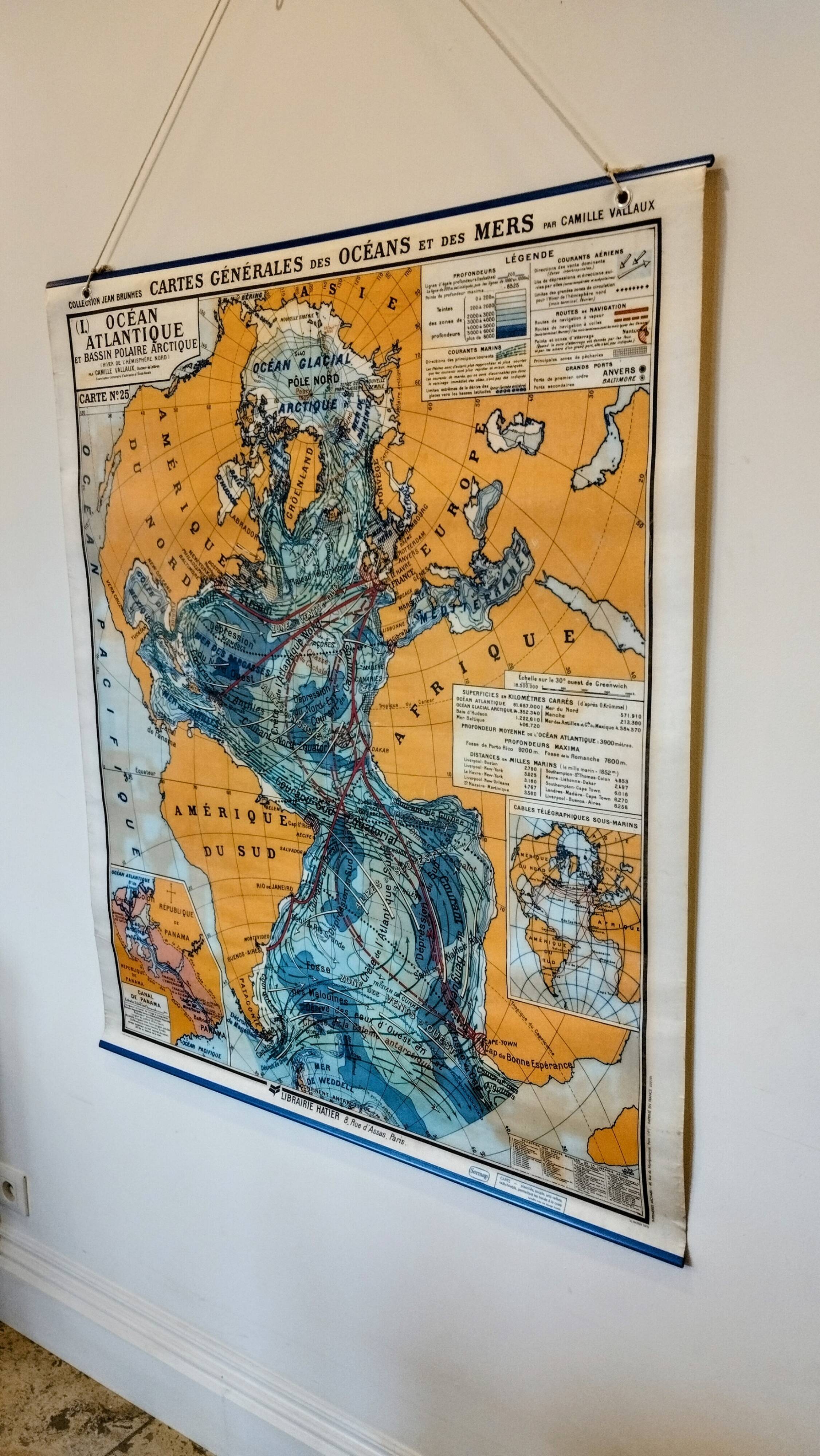 Carte scolaire No 25 collection brunhes