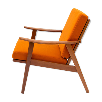 Fauteuil scandinave en teck 50/70