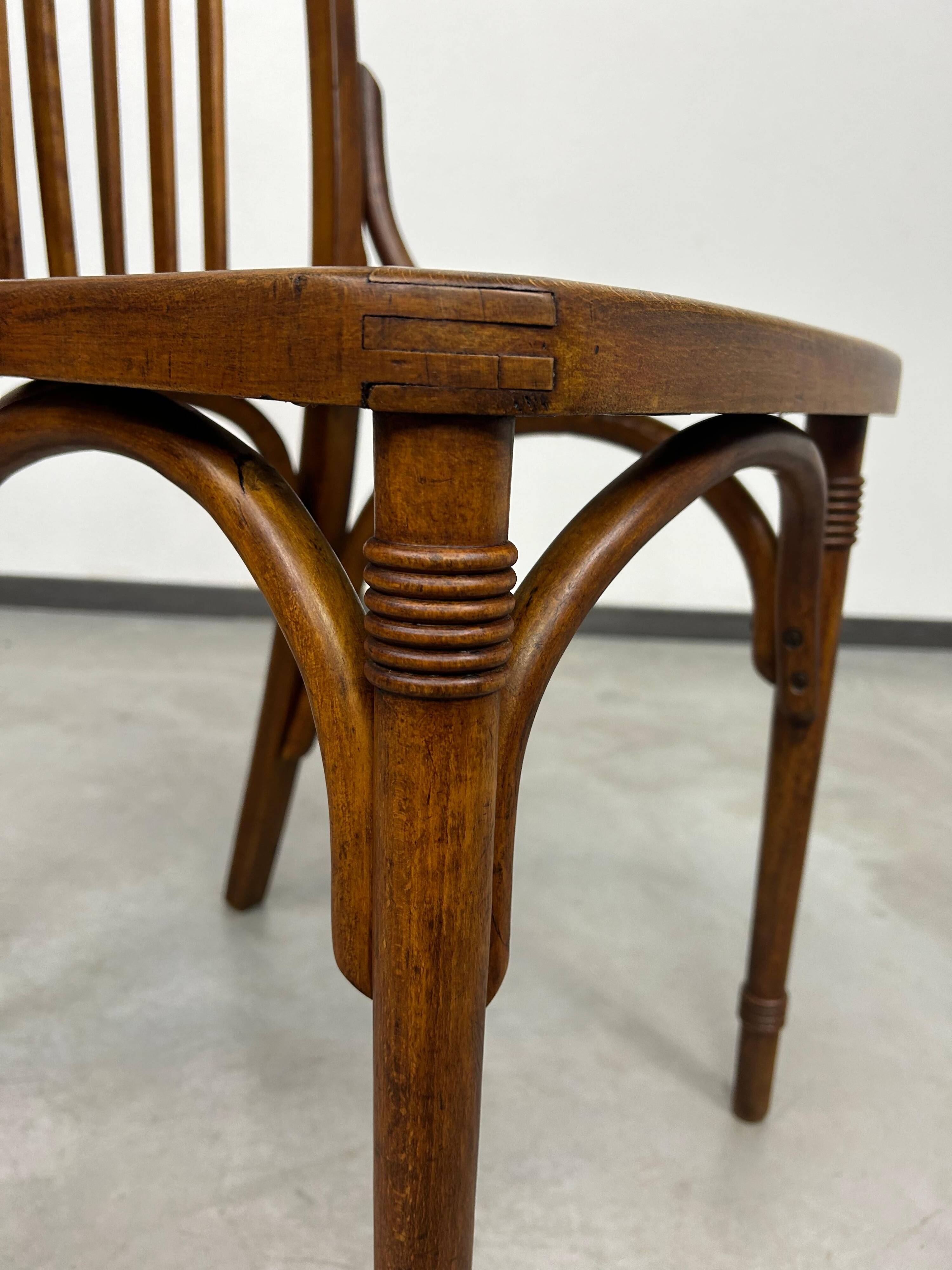 Dining chairs Secession N369A by Josef Hoffmann