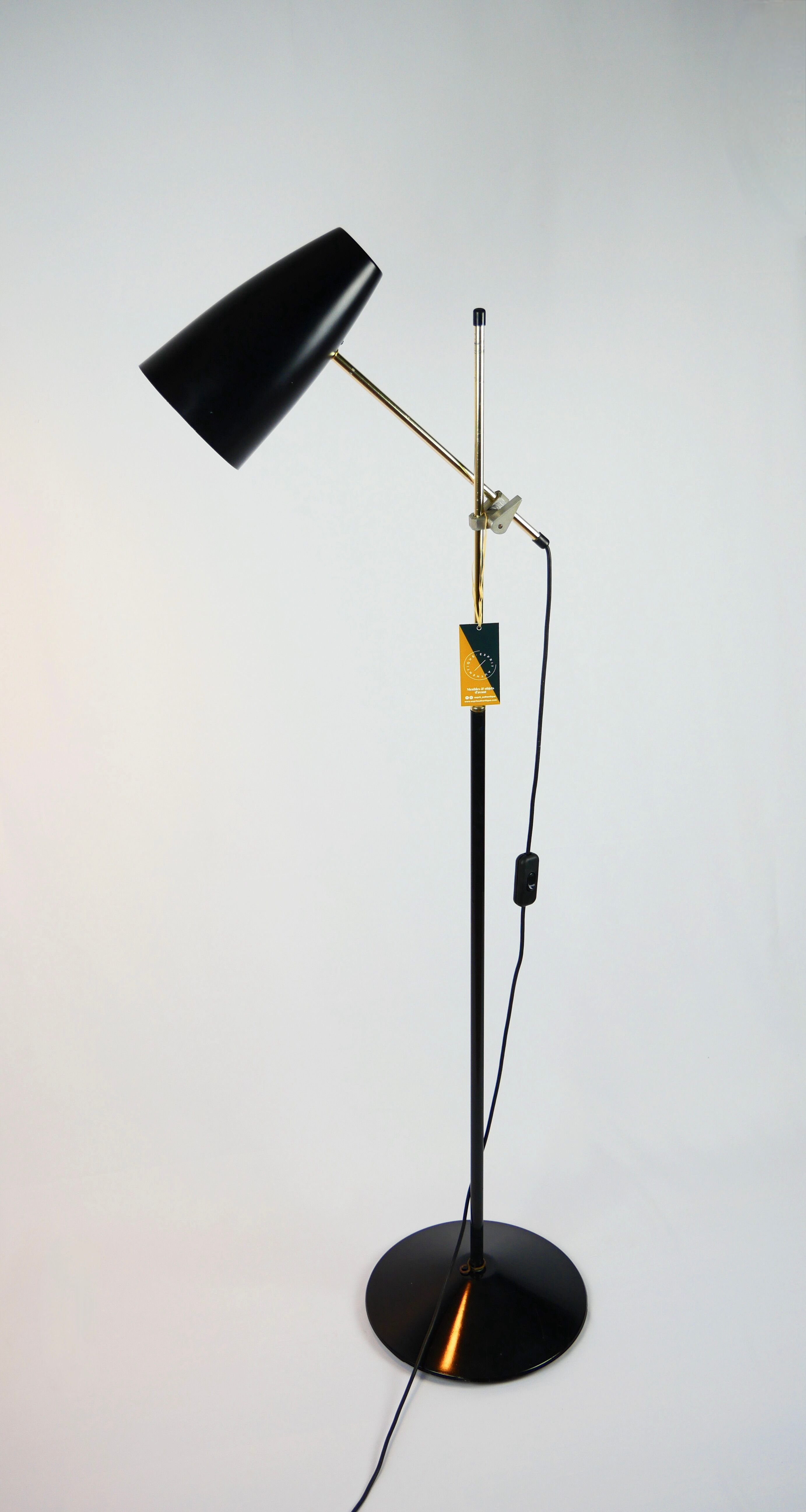 Articulated floor lamp year 70s
