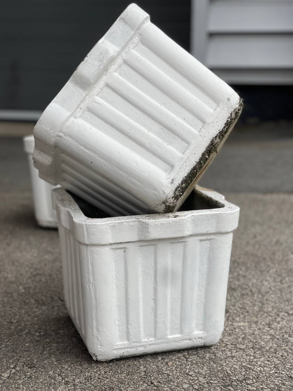 Élo France Square Planter / Flower Box - 1960'