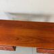 Mid-century Danish teak desk attributed to Louis van Teeffelen for Wébé, 1950s