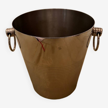 Vintage stainless steel ice bucket