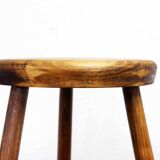 Solid wood bar stool