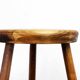 Solid wood bar stool
