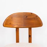 Set of 4 pine chairs by Vamdrup Stolefabrik