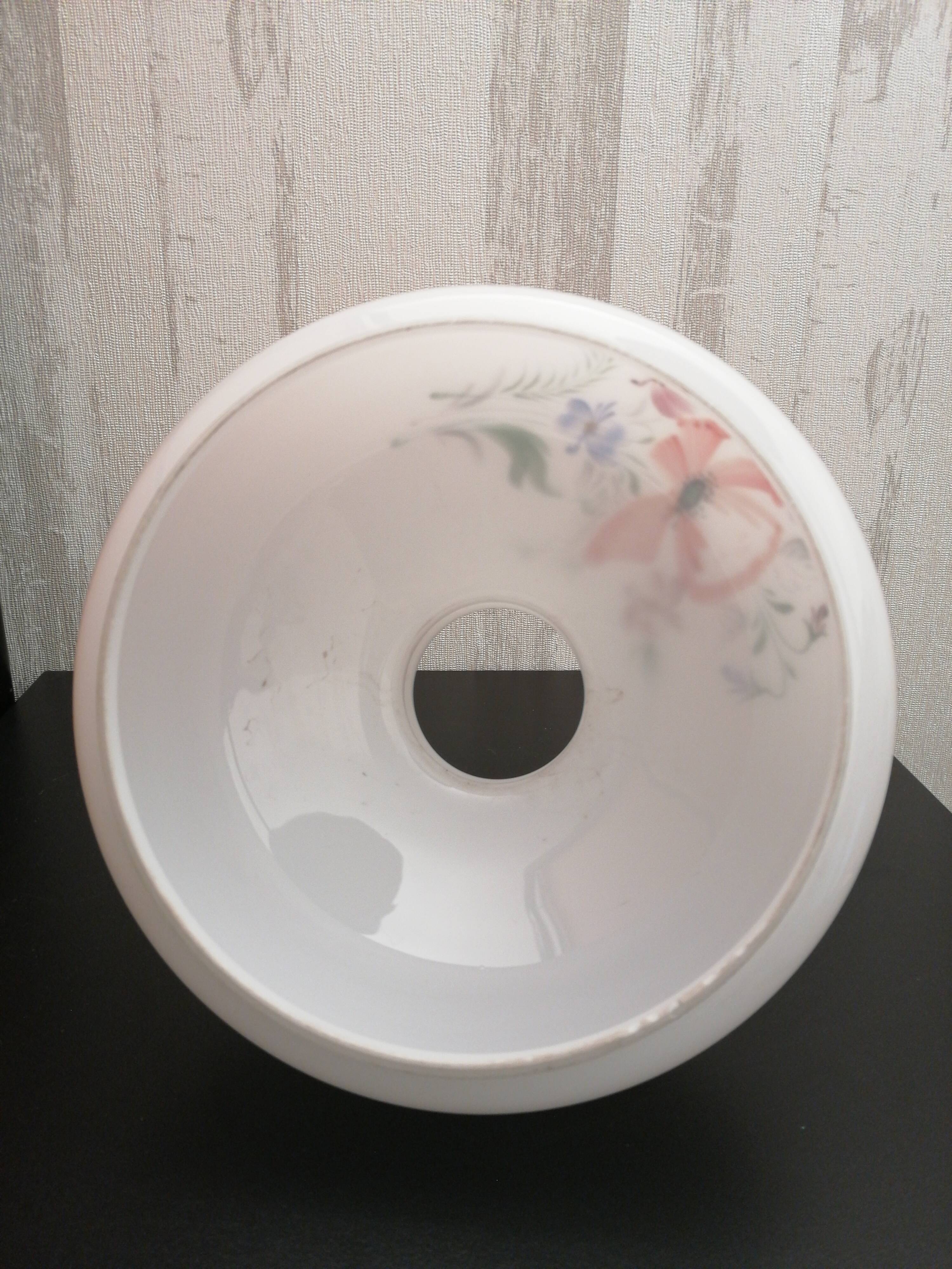 Antique porcelain lamp