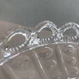 Old glass compotier
