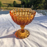 Amber glass calyx