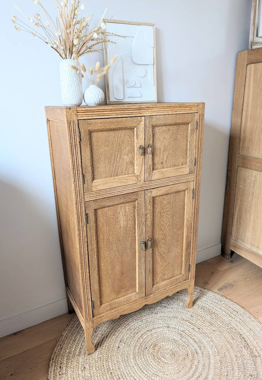 Art Deco oak sideboard