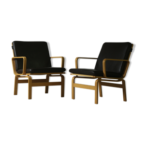 Paire de fauteuils en