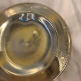 Silver metal ice bucket