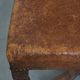Set of 2 Wooden and Sheepskin Leather Dining Chairs from the Early 1900s