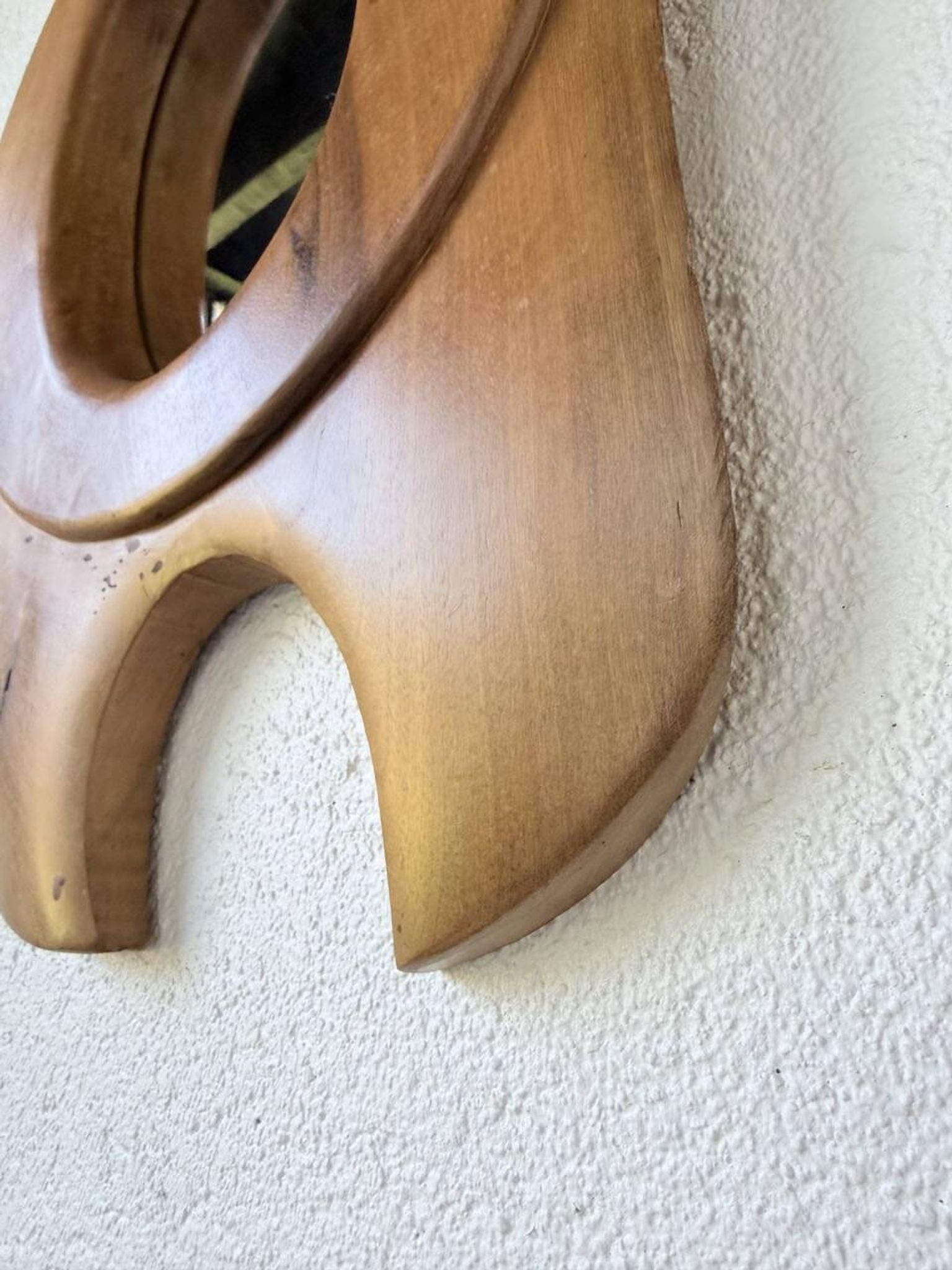 Organic walnut mirror 1960